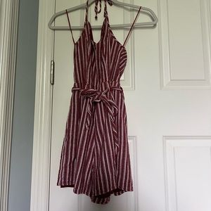 hollister halter romper